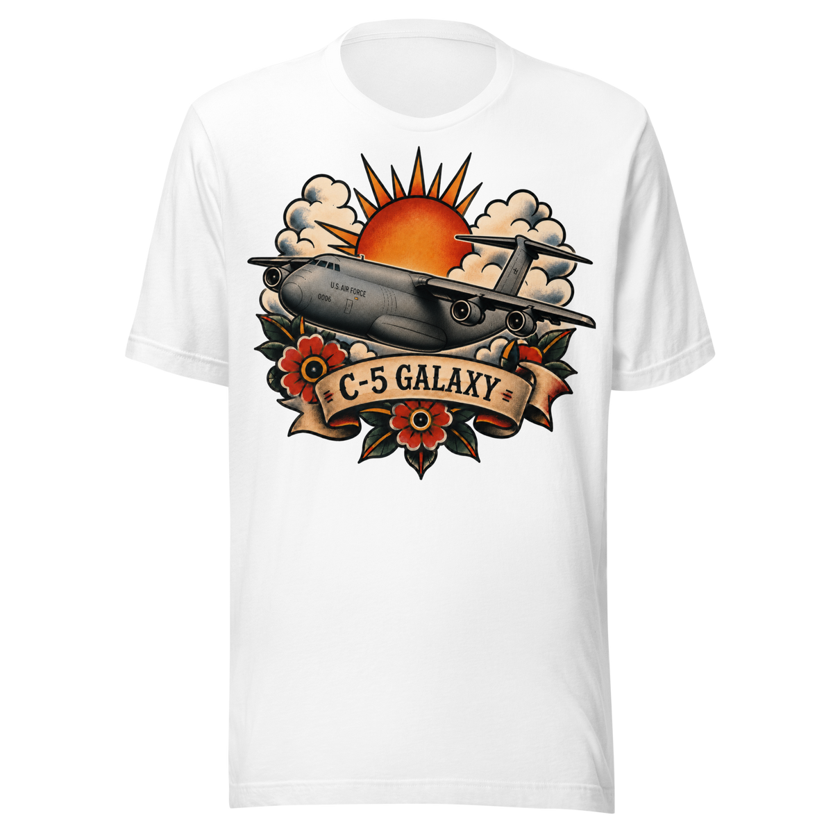 C-5 Mega Galaxy Tattoo Tee